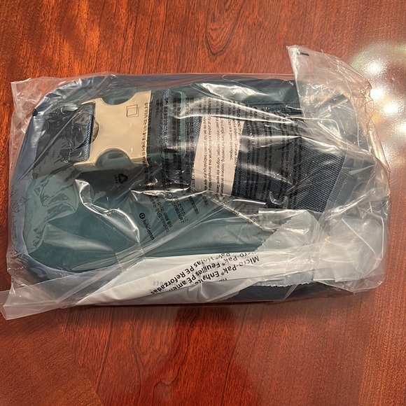 FIRM! lululemon athletica Everywhere Belt Bag Velour 1L (Teal/Turquoise) - Picture 11 of 13